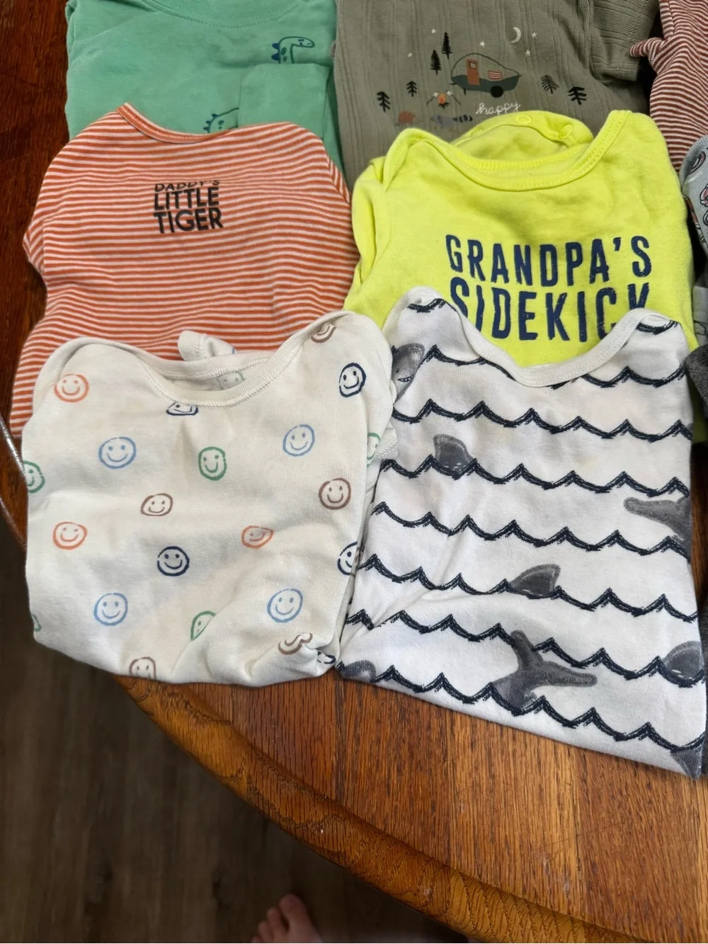 Short Sleeve Onesies - 6-9